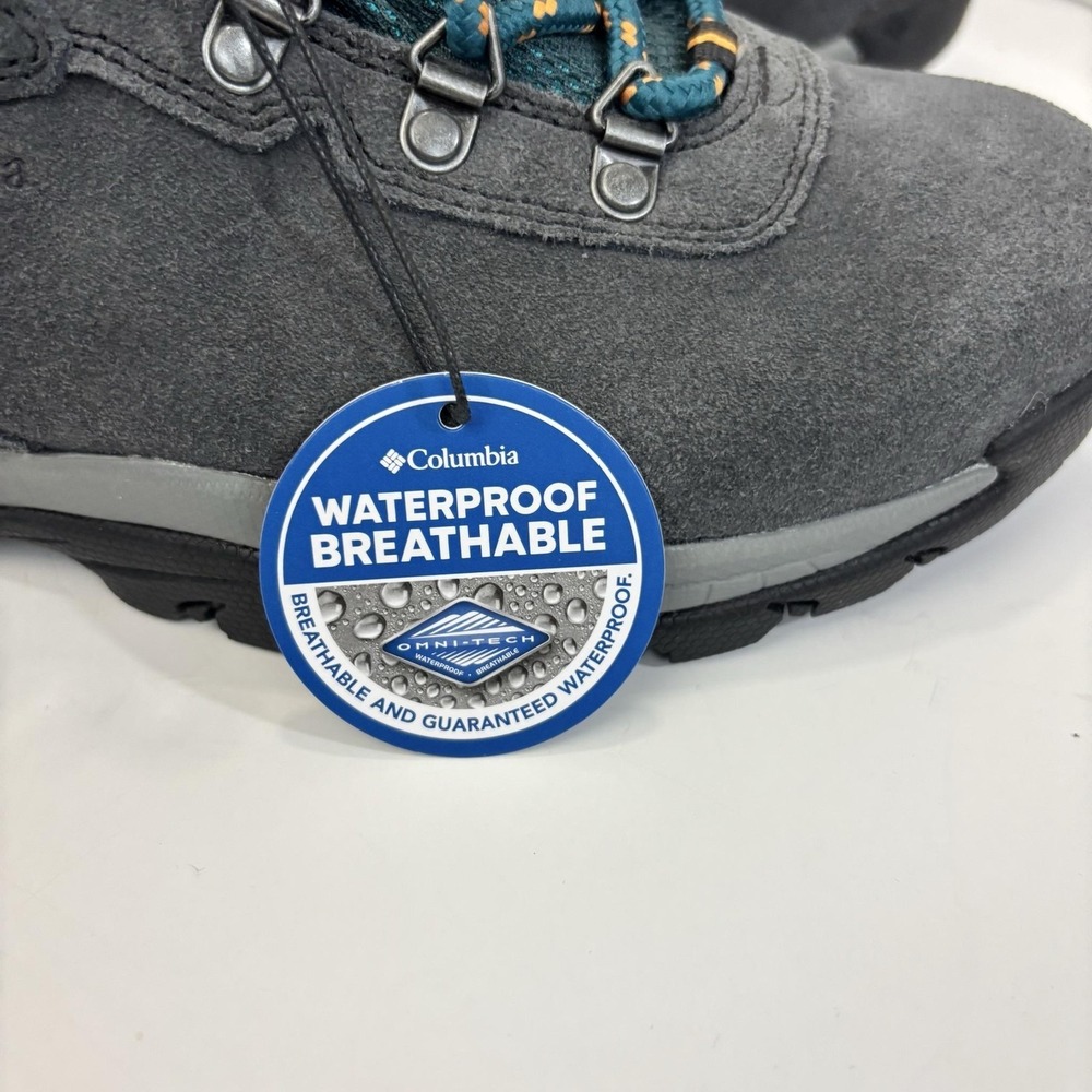 NWT Columbia Newton Ridge Plus Waterproof Amped Womens Hiking Shoe Size 8.5 - Picture 8 of 12